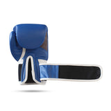 JJ Jonex Big Boss PU Punching Boxing Gloves for Adults and Experts (Blue)