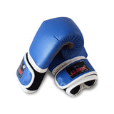 JJ Jonex Big Boss PU Punching Boxing Gloves for Adults and Experts (Blue)