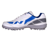 Buy Nivia Hook-1 White and Blue Cricket Shoes online at Guaranteed lowest price only on sppartos.com.