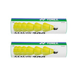 Buy Yonex Mavis 300 Nylon Badminton Shuttlecock (Pack of 2 Cans, Yellow) online at lowest price only on Sppartos.com.