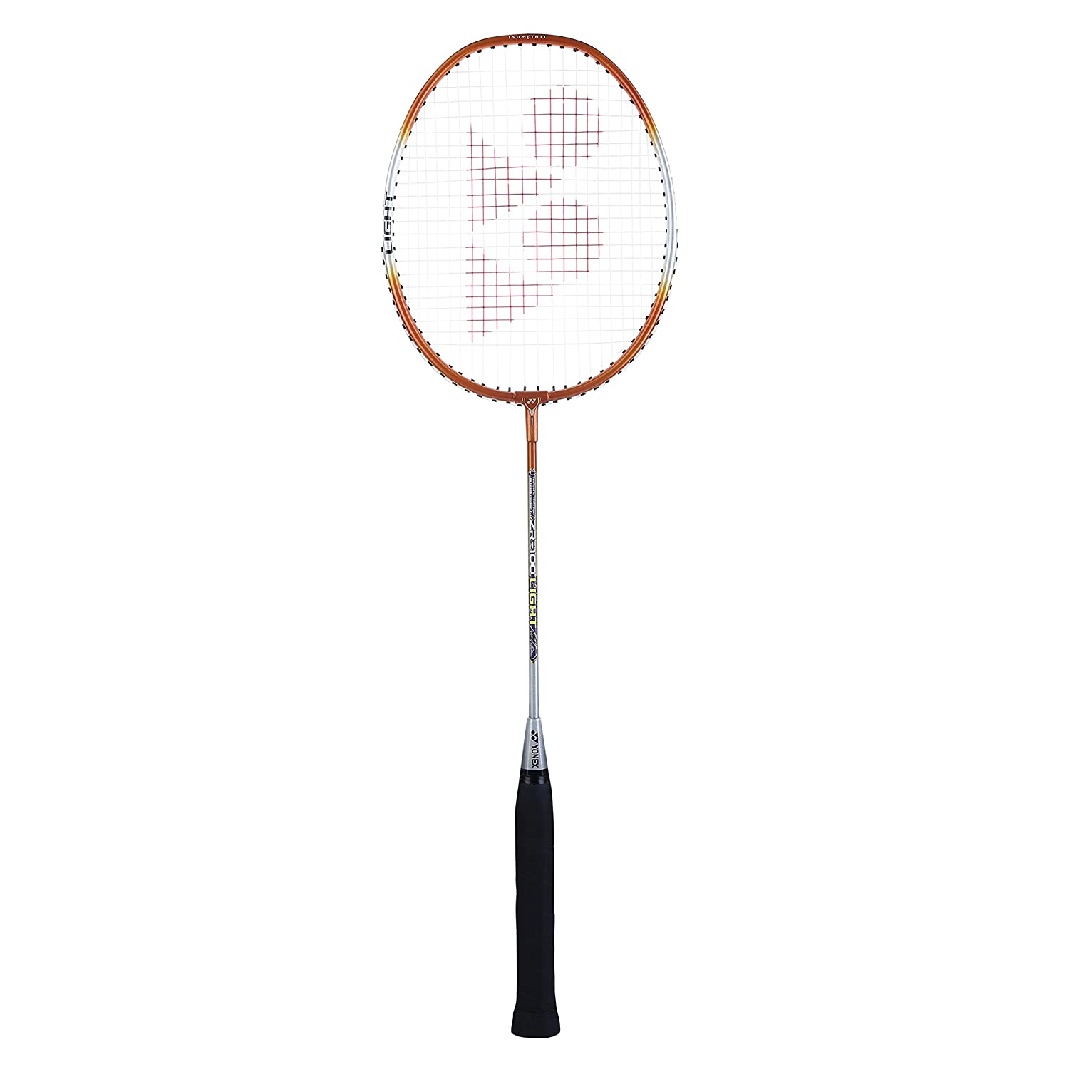 Yonex ZR 100 Light Orange Color Aluminium Badminton Racket with Full Cover Made in India sppartos