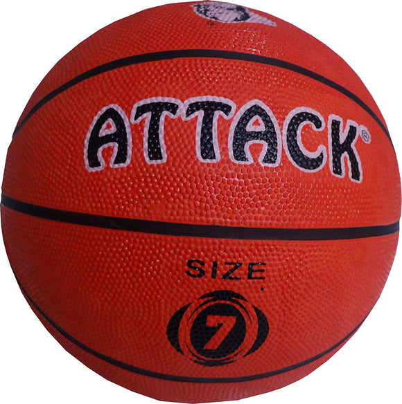 Attack Rubber Moulded Basketball Size 7