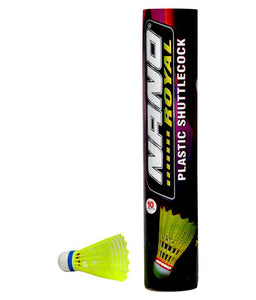 Nano Royal Plastic Badminton Shuttlecock (Pack of 10)