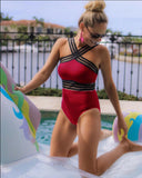 Sexy Women Plus Size Monokini Swimwear Swimsuit Beach Swimming Costume One Piece Bikini Badhing Suits